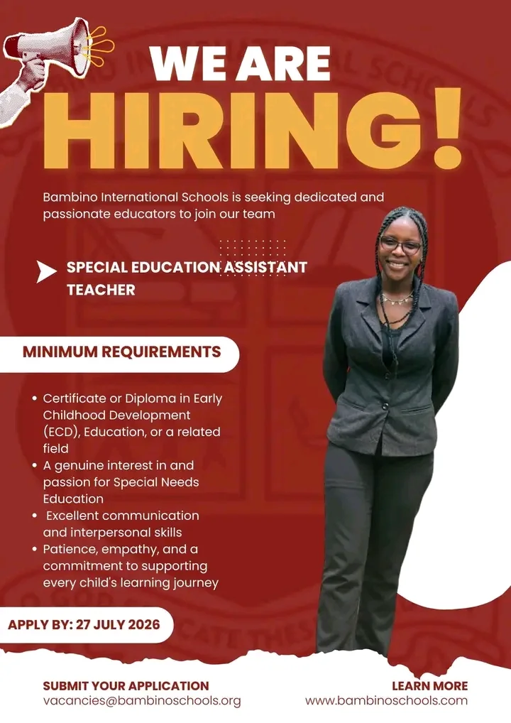 Special education assistant teacher 
