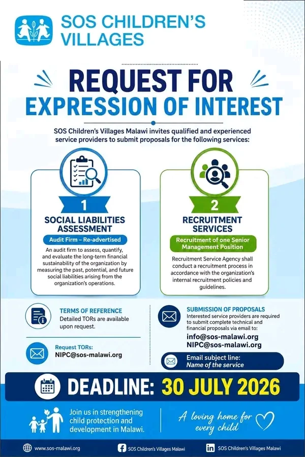 Request for Expression of Interest (EOI)