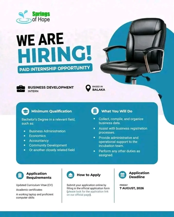 Business Development Intern 