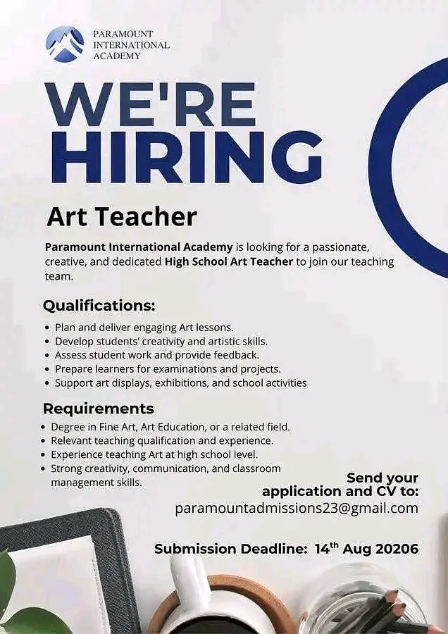 High School Art Teacher