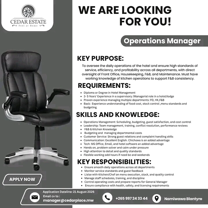 Operations Manager