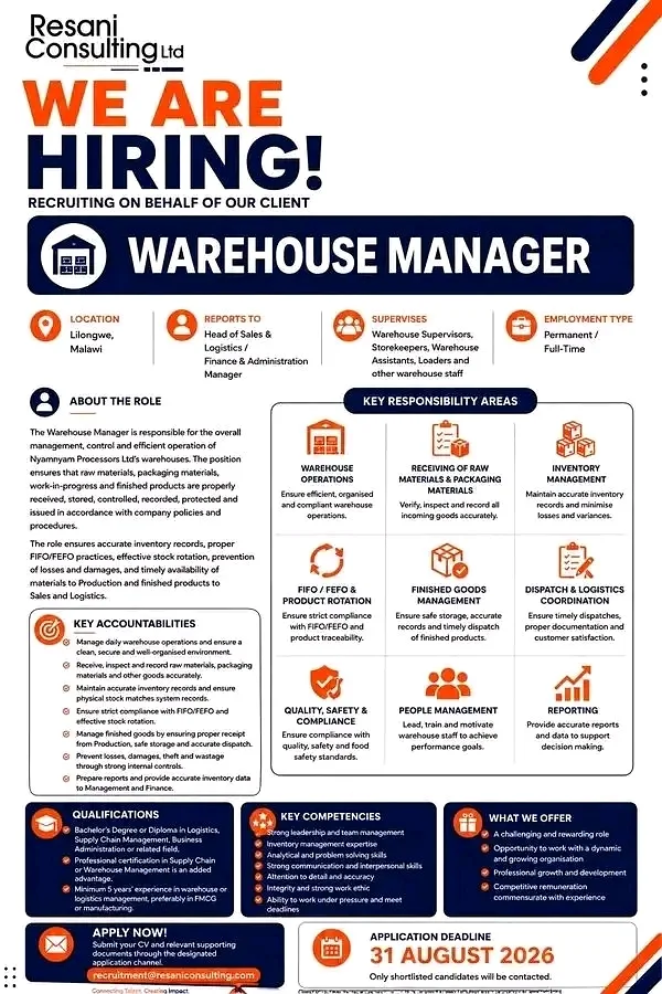 Warehouse Manager