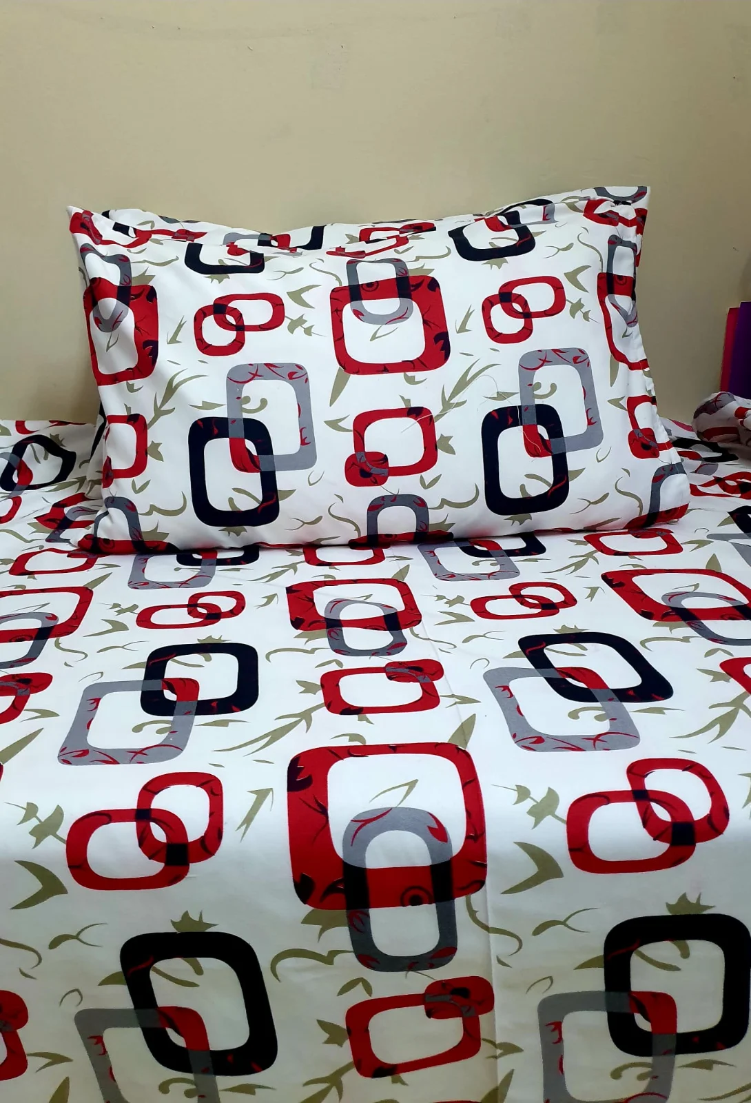 Hand made bedsheets, mattress covers, pillow covers, throwies