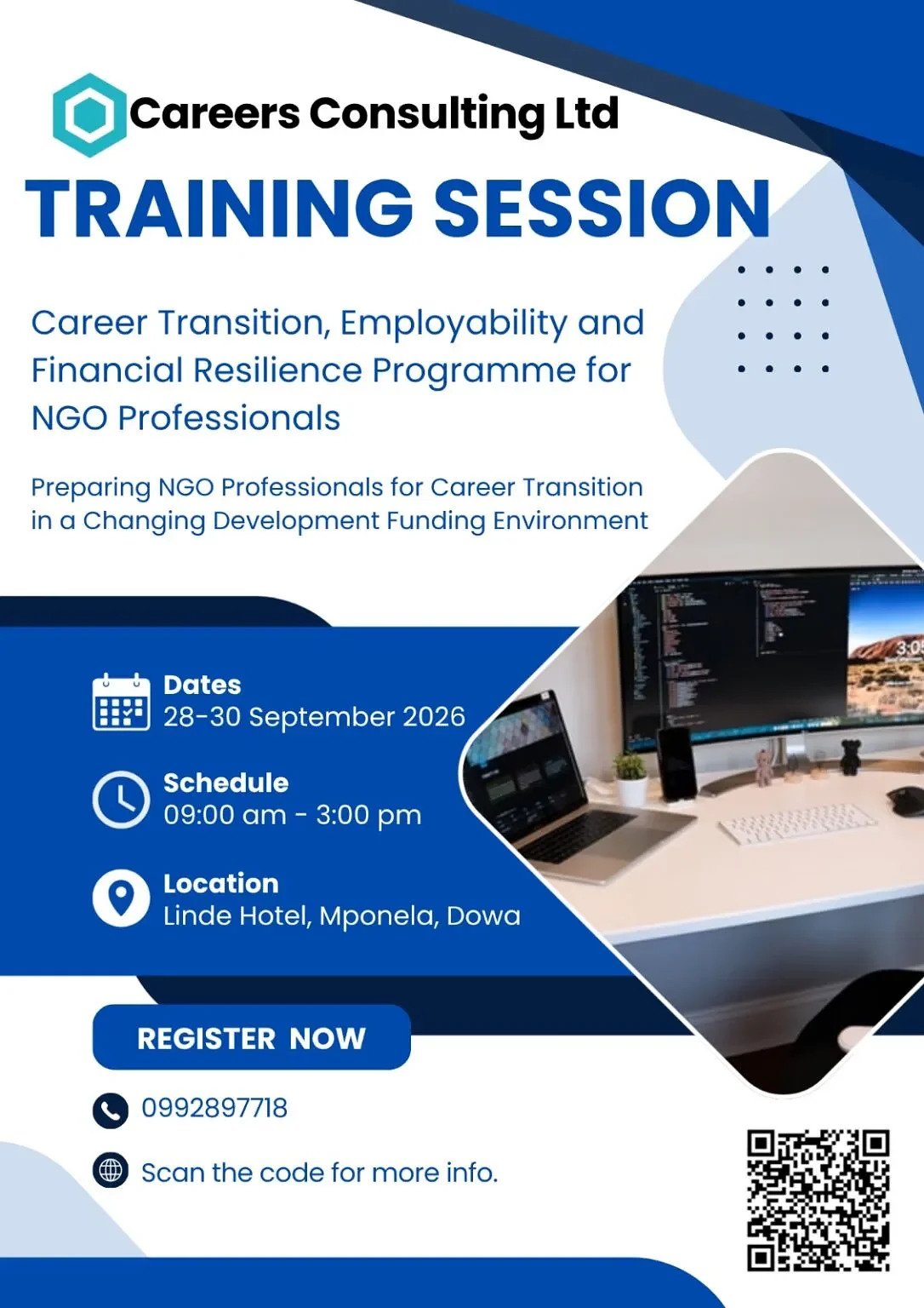Training Opportunity:Career Transition, Employability and Financial Resilience