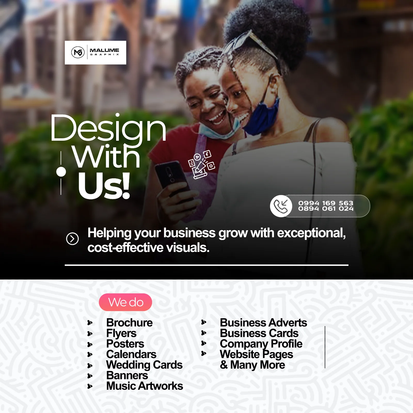 Graphic designing service 