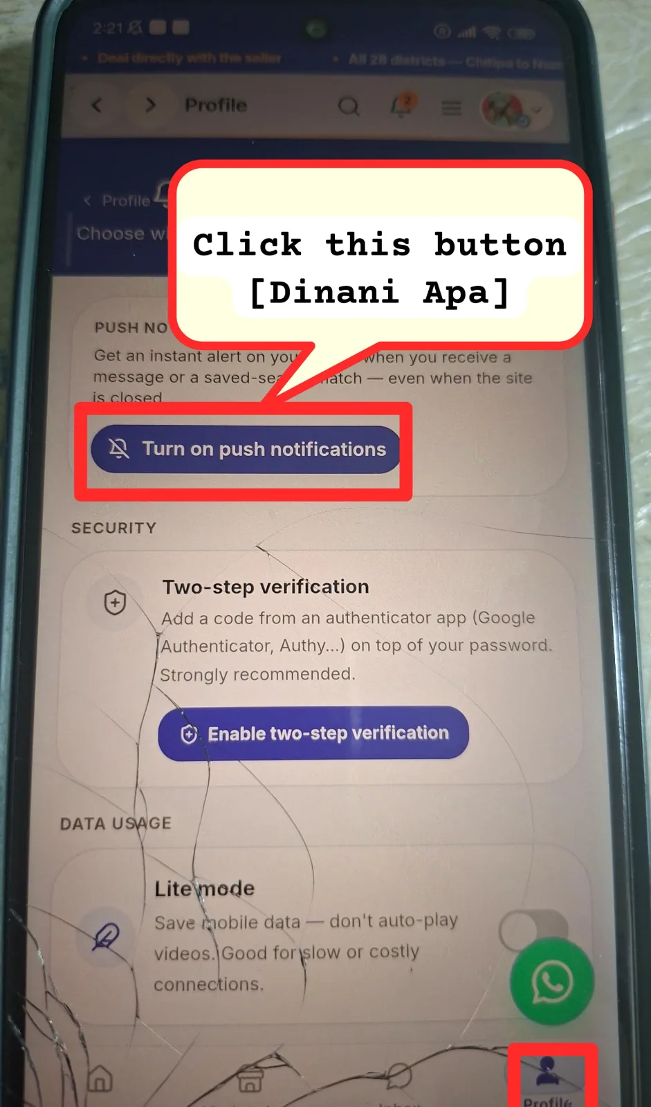 Notifications Now Work on your Mobile Phone App for MLH. — picture 3